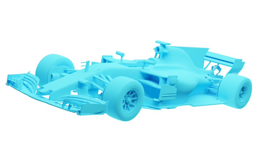 a racing car